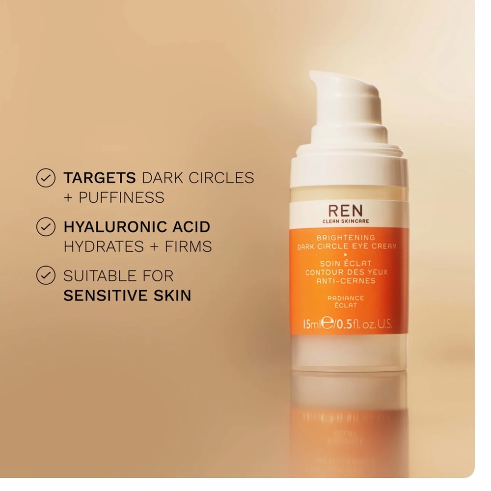 REN RADIANCE BRIGHTENING DARK CIRCLE EYE CREAM 15 ml